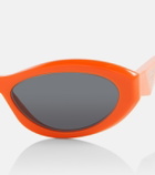 Prada Symbole oval sunglasses