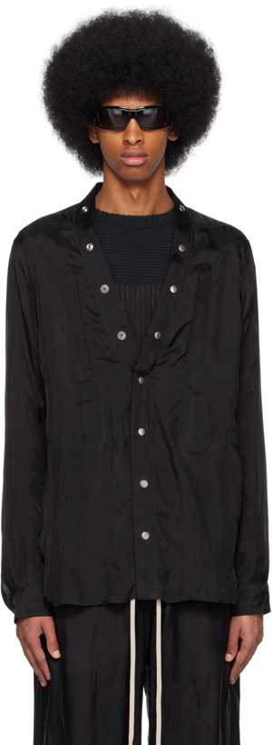 Photo: Rick Owens Black Fogpocket Larry Shirt