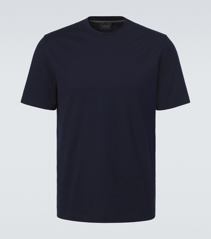 Photo: Brioni Cotton jersey T-shirt