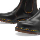 Dr. Martens Men's Vintage 2976 Chelsea Boot - Made in England in Vintage Black Quilon