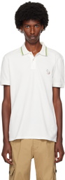 PS by Paul Smith White Zebra Polo