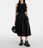 Noir Kei Ninomiya x Reebok embellished platform sneakers