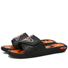 Adidas Men's Reptossage Sneakers in Core Black/Orange/White