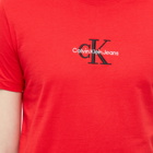 Calvin Klein Men's Monologo T-Shirt in Red