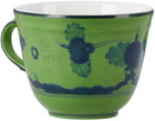 Ginori 1735 Green Oriente Italiano Espresso Cup