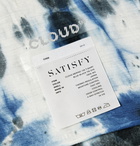 Satisfy - Tie-Dyed Cloud Merino T-Shirt - Black