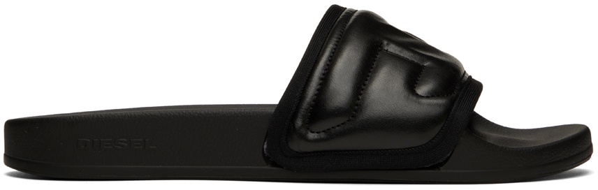 Diesel Black Sa-Mayemi Puf X Sandals Diesel