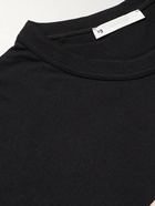 Y-3 - Logo-Print Cotton-Jersey T-Shirt - Black