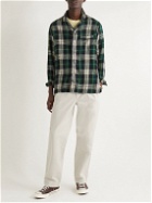 Polo Ralph Lauren - Camp-Collar Checked Cotton-Flannel Shirt - Green