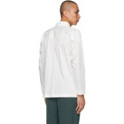 Homme Plisse Issey Miyake White Jersey Shirt