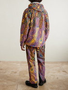 Aztech Mountain - Matthew Day Jackson Hayden Printed 3L Stretch-Nylon Hooded Ski Jacket - Purple