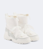 Bogner Alta Badia suede-trimmed snow boots