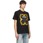 Versace Jeans Couture Black Warranty Border T-Shirt