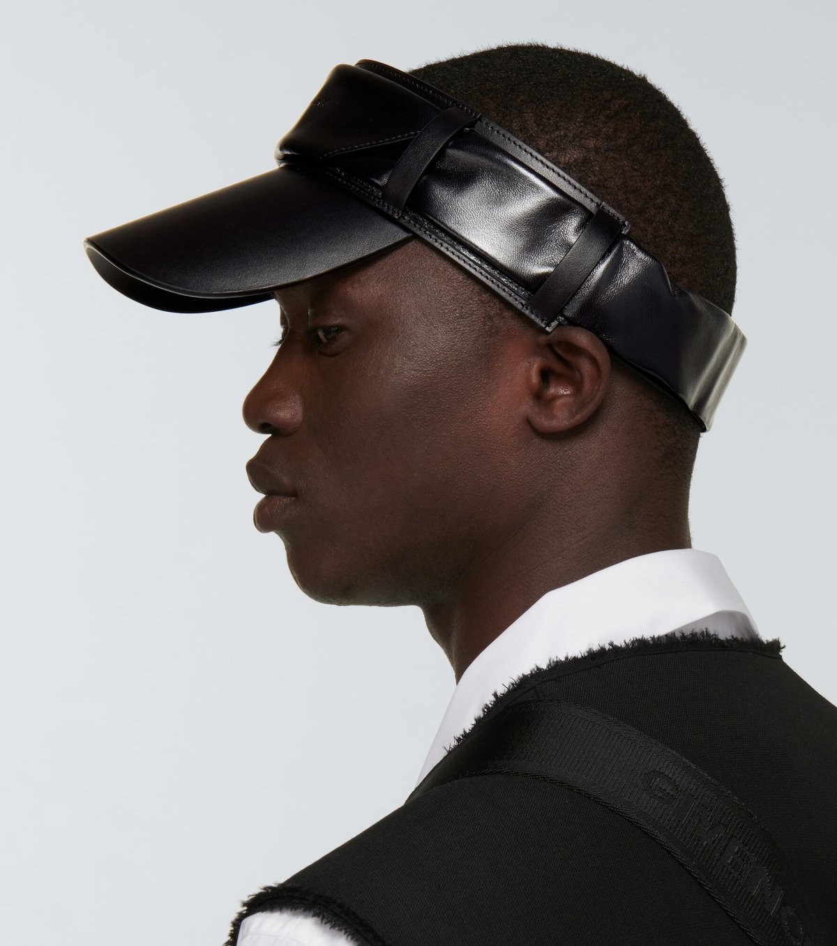 ★GIVENCHY★Givenchy バイザー Givenchy - Logo leather visor Givenchy