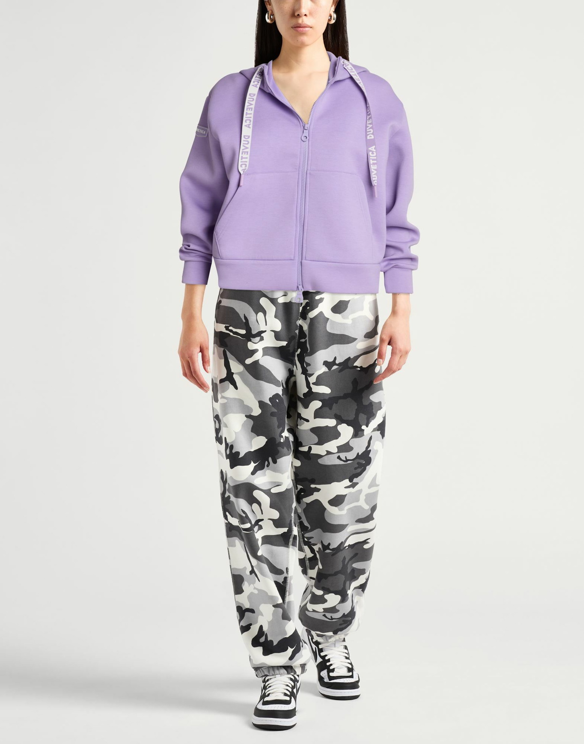 Duvetica Womens Sweatshirt Lilac