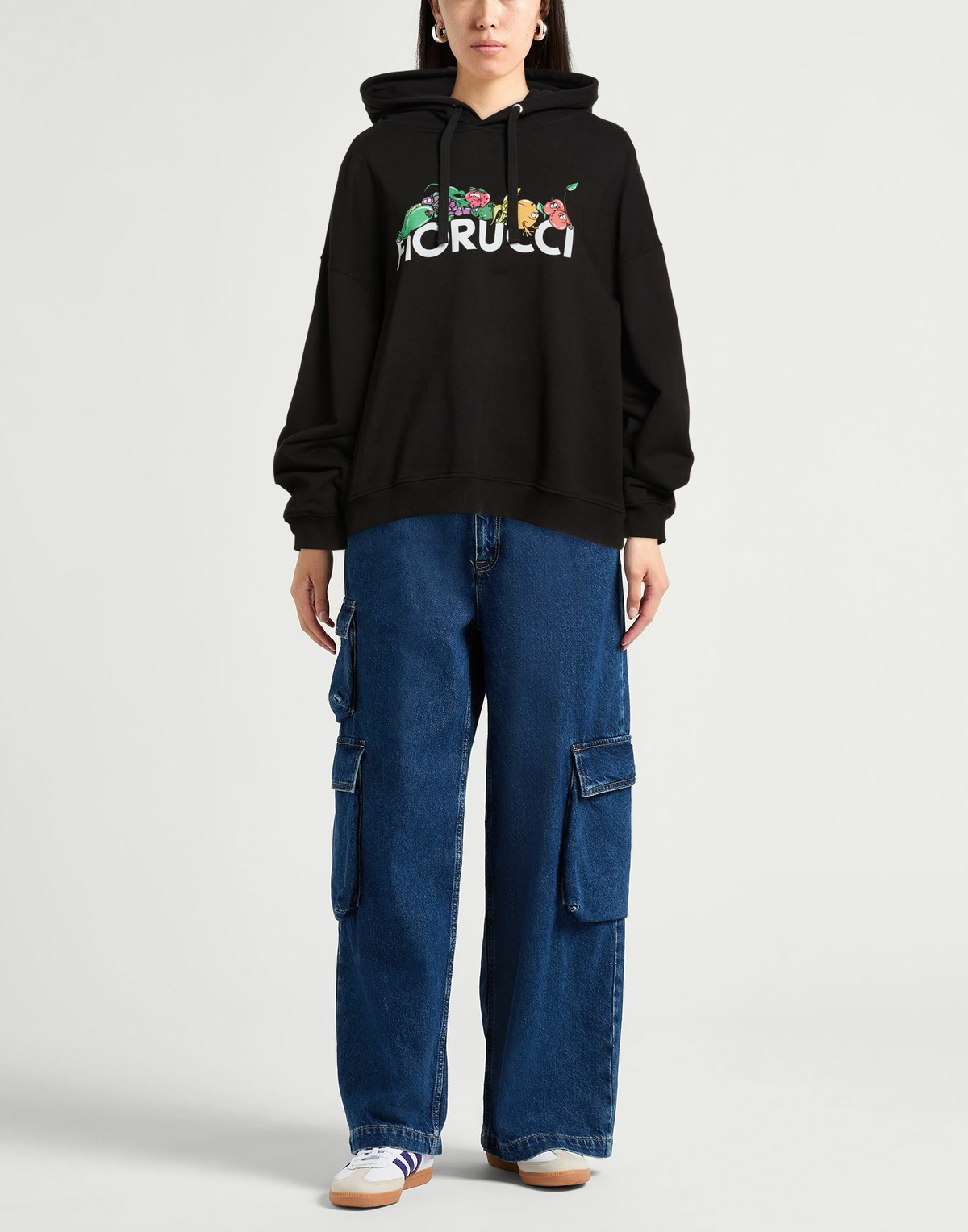 Fiorucci Womens Sweatshirt in Black