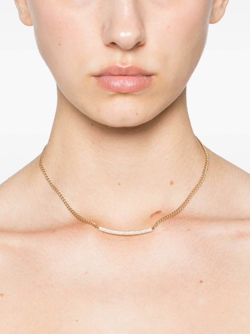 Dana Rebecca Designs 14K Yellow Gold Sylvie Rose Diamond Necklace