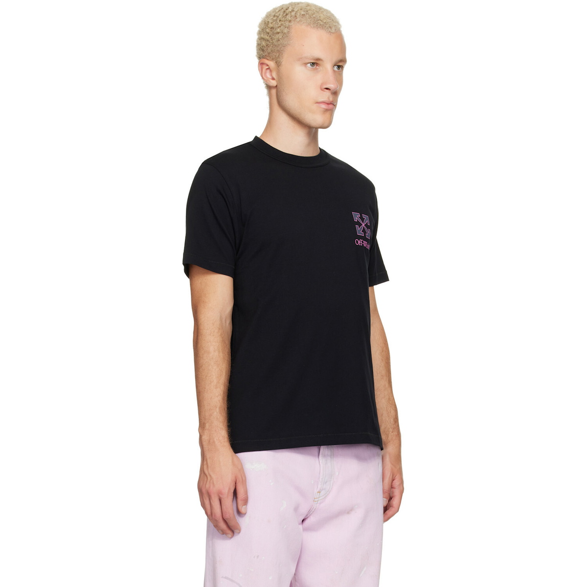 Off-White Black Small Arrow Regular T-shirt