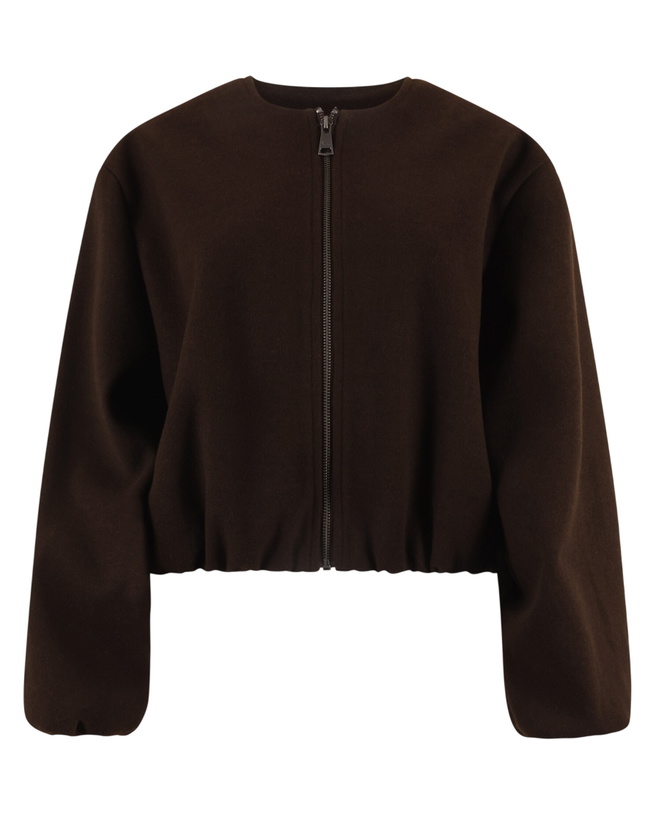 Photo: Steve Madden Lisa Bomber Jacket in Brown