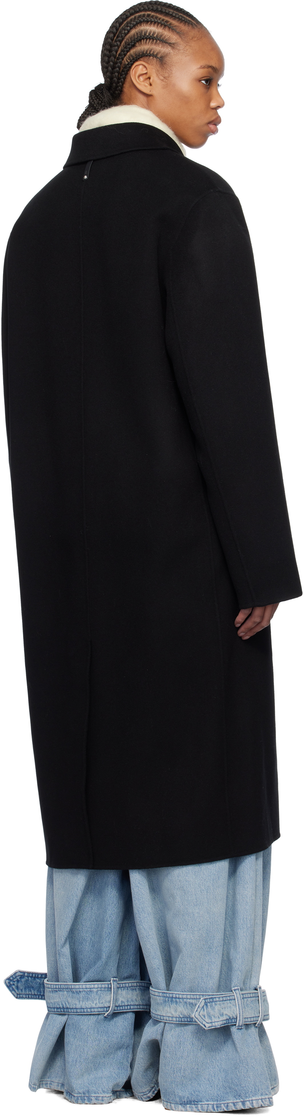 MACKAGE Black Beckett Handmade Wool Coat