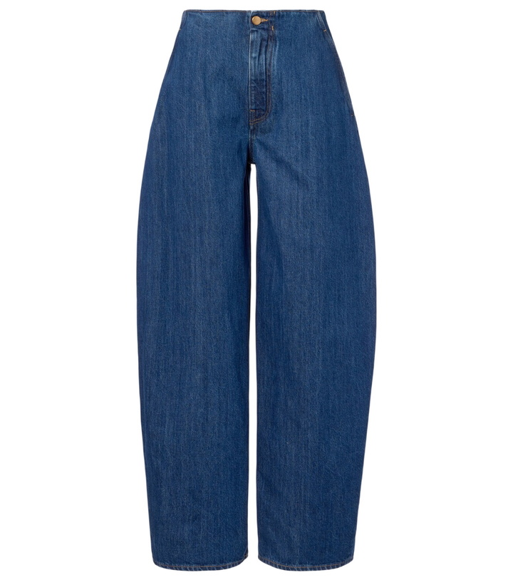 Photo: Jil Sander Barrel-leg jeans