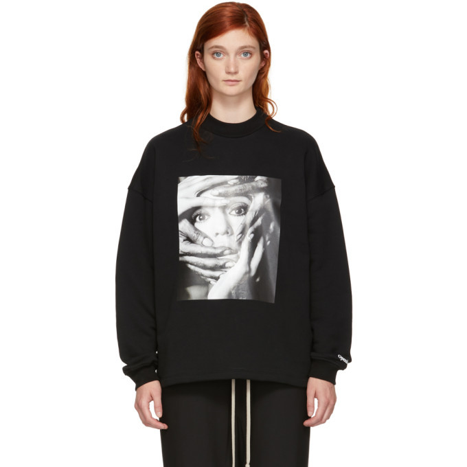 Opening Ceremony Black Shinoyama Edition Cozy Sweatshirt Opening Ceremony