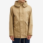 Fred Perry Men's Short Parka Jacket in Warm Stone