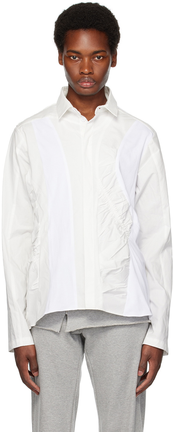 Mainline:RUS/Fr.CA/DE White Office Shirt