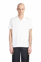 Courrèges Polo In Beige Cotton
