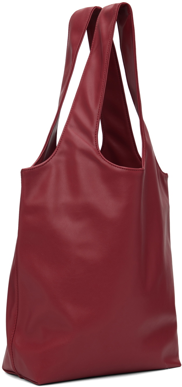 トートバッグ APC Small Ninon Tote Bag Vino PUAATM61861GAE PUAATM61861GAES Ninon Small tote bag | Grained recycled leather-like