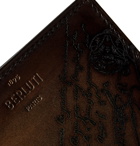 Berluti - Scritto Leather Billfold Wallet - Brown