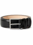 Paul Smith - 3cm Glossed-Leather Belt - Black