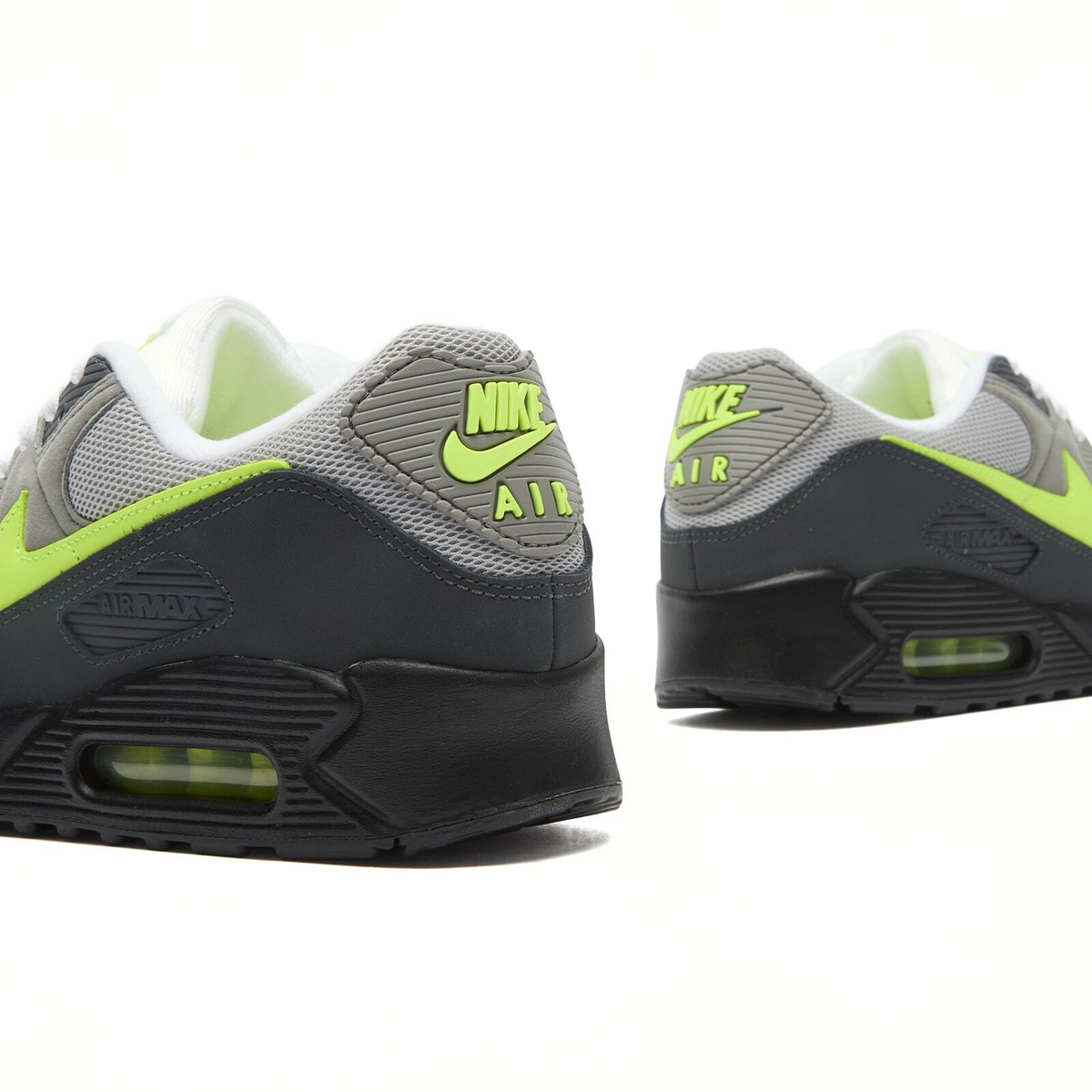 Nike Air Max 90 Amd Sneaker in Black/Neon Yellow