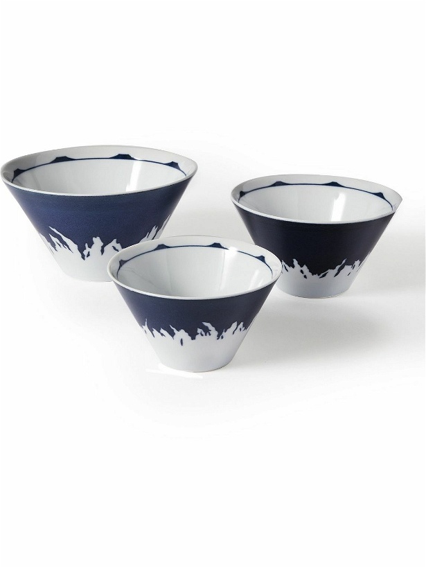 Photo: By Japan - Beams Set of Three Glazed Ceramic Bowls