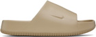 Nike Beige Calm Slides