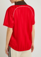 Adidas X Wales Bonner Jersey Football T-shirt Red