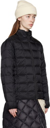 TAION Black High Neck Down Jacket