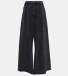 Giuseppe di Morabito Oversized pleated wide-leg jeans
