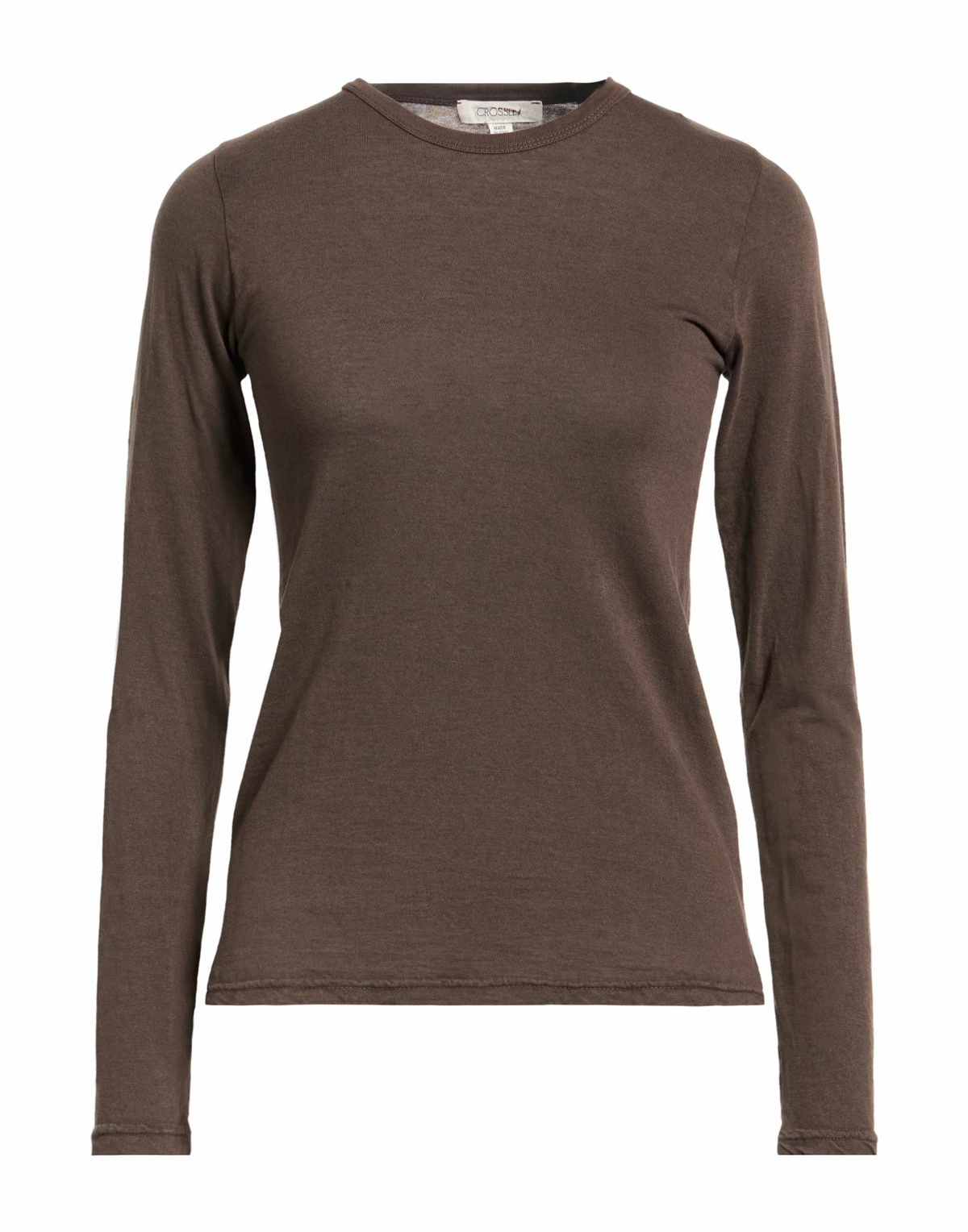 Crossley Womens T-shirt Dark in Brown