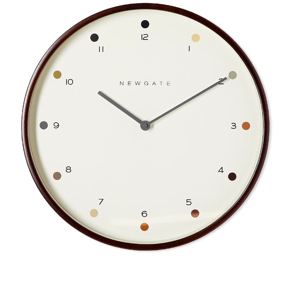 Newgate Clocks  Mr Clarke Dot Wall Clock