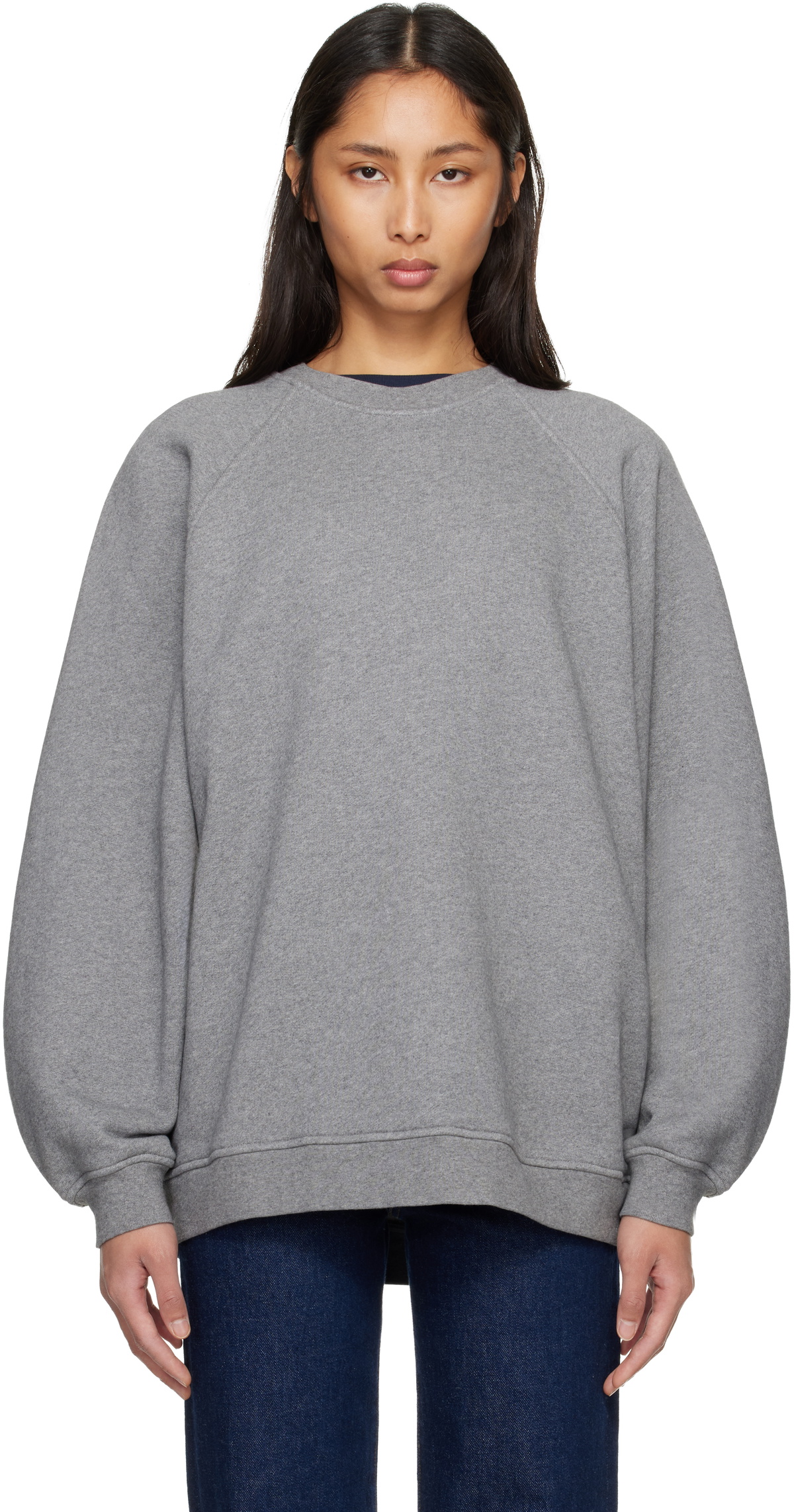 AGOLDE Gray Valma Sweatshirt