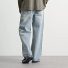 Larriet Men's Walé Wide Leg Jean in Light Blue