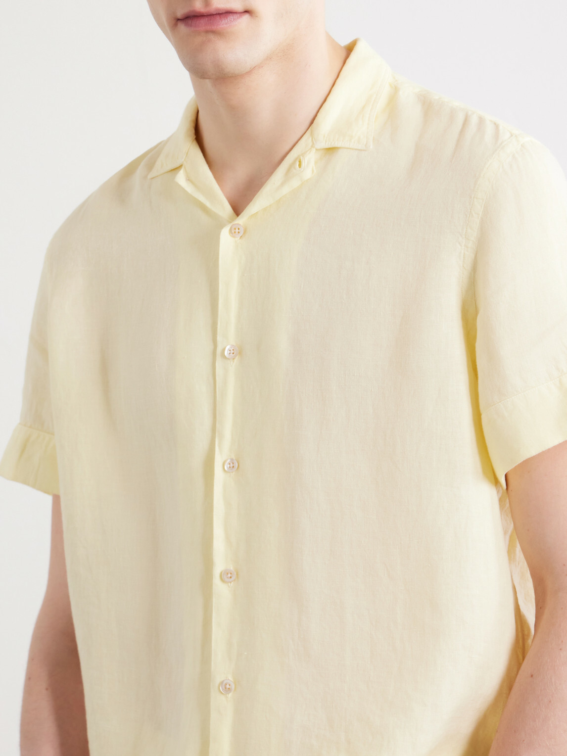 Boglioli - Linen Shirt - Yellow