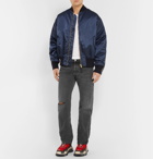 Balenciaga - Distressed Denim Jeans - Men - Gray