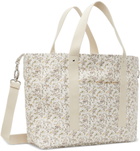 Bonpoint Baby White Sweetie Changing Tote & Mat Set