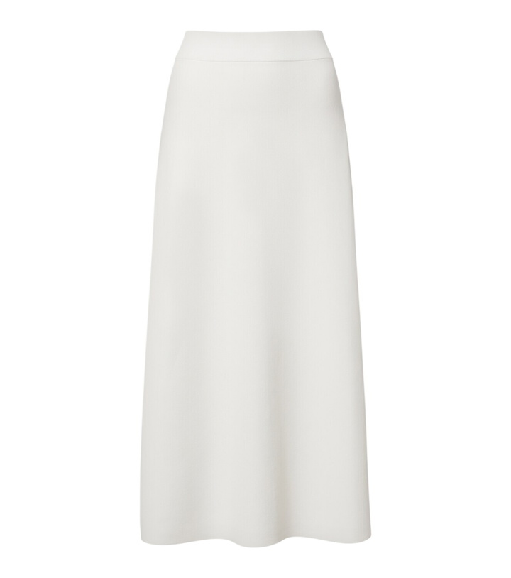 Photo: Max Mara Crêpe midi skirt