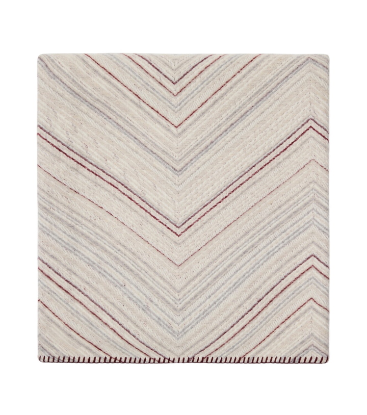 Photo: Missoni Gessetti Zigzag wool and cashmere throw