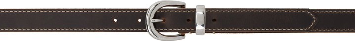 Photo: Sunflower Brown Forte Contrast 2.5cm Belt