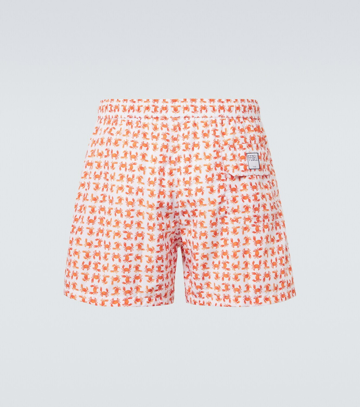 Fedeli Madeira printed swim trunks