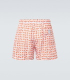 Fedeli Madeira printed swim trunks